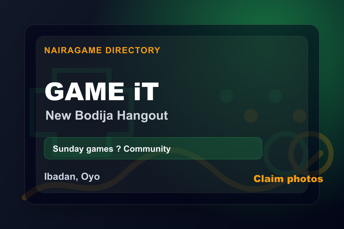 GAME iT Ibadan