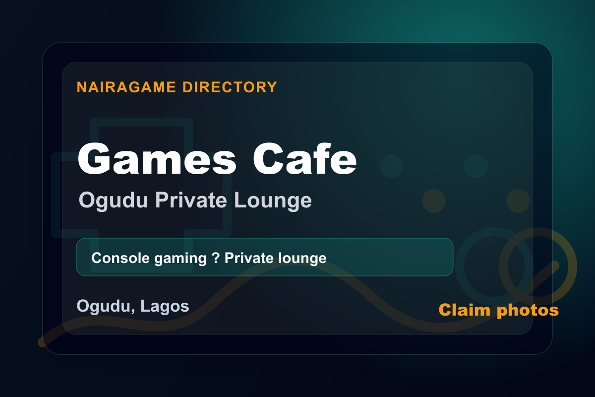 Games Cafe Ogudu
