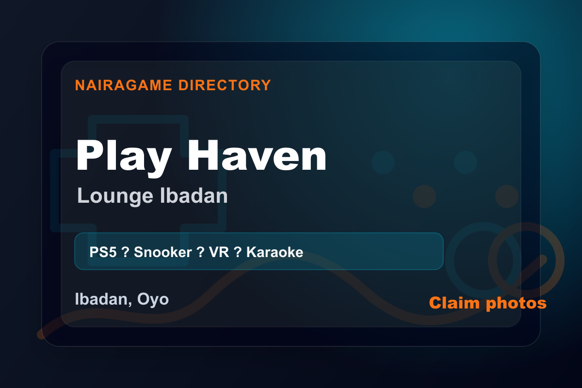 Play Haven & Lounge Ibadan