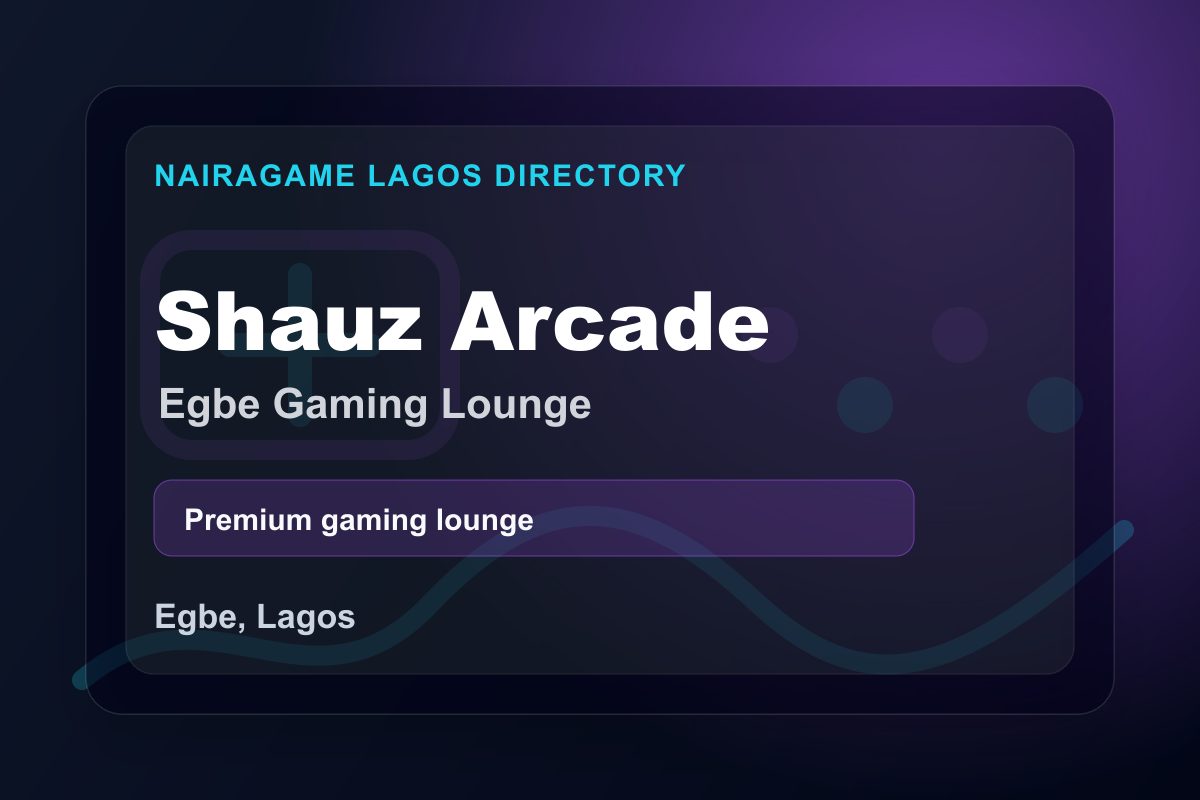 Shauz Arcade Egbe